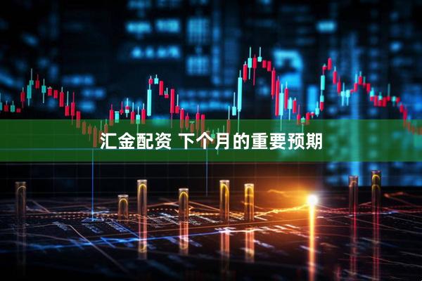 汇金配资 下个月的重要预期