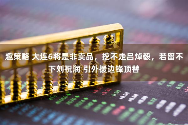 趣策略 大连6将是非卖品，挖不走吕焯毅，若留不下刘祝润 引外援边锋顶替
